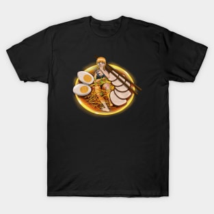 Anime Girl and Ramen | Anime Girl and Foods Collection Item -5 T-Shirt